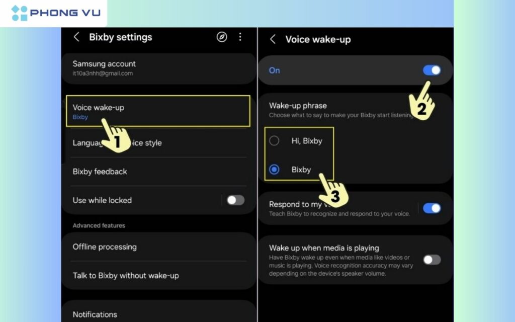 Hướng dẫn cách chụp màn hình Samsung bằng cách dùng trợ lý ảo Bixby