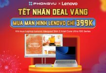 Sở hữu màn hình Lenovo 21.5″ chỉ với 399k khi mua laptop IDEAPAD SLIM 5 Ultra: Cơ hội có 1-0-2 tại Phong Vũ! Sở hữu màn hình Lenovo 21.5" chỉ với 399k khi mua laptop IDEAPAD SLIM 5 Ultra: Cơ hội có 1-0-2 tại Phong Vũ!