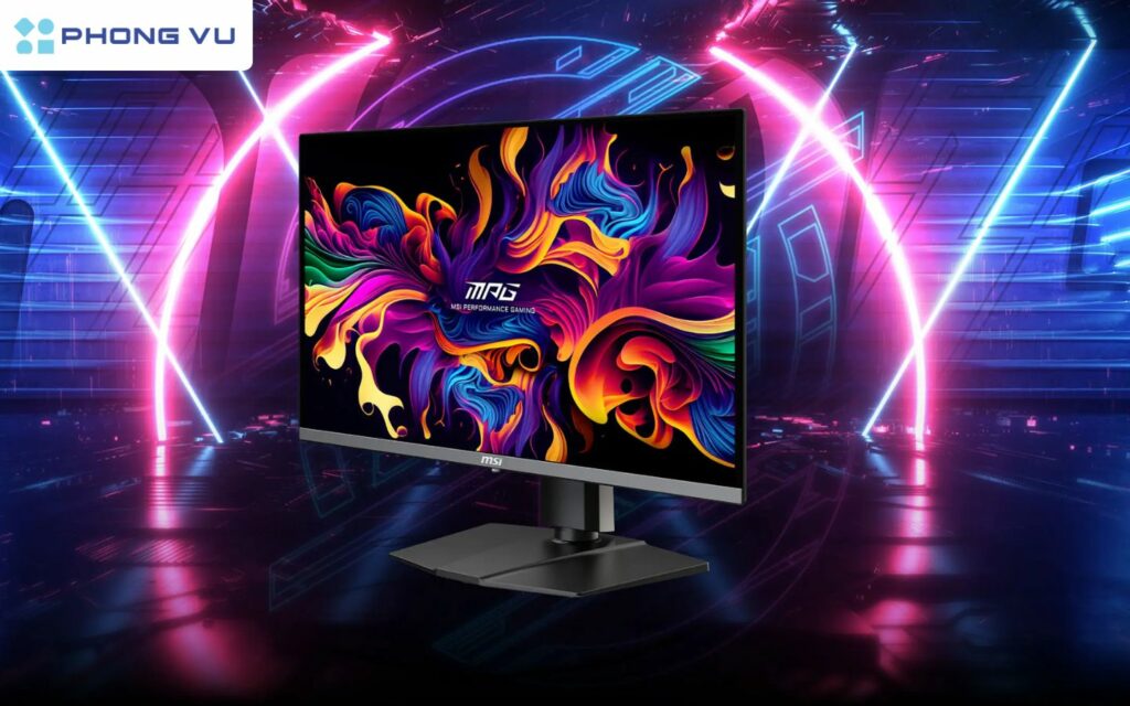 MPG 272URX QD-OLED: Giải thưởng Sáng tạo CES 2025 cho thiết kế ấn tượng