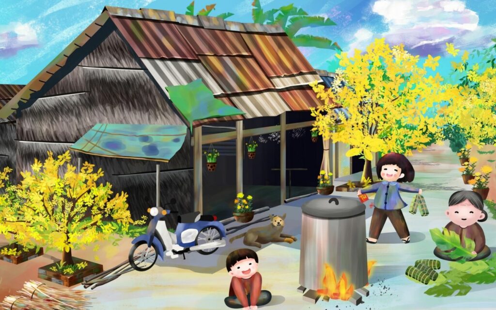 1000+ Background Tết Nguyên Đán 2025 đẹp nhất, miễn phí 28 background tet 27