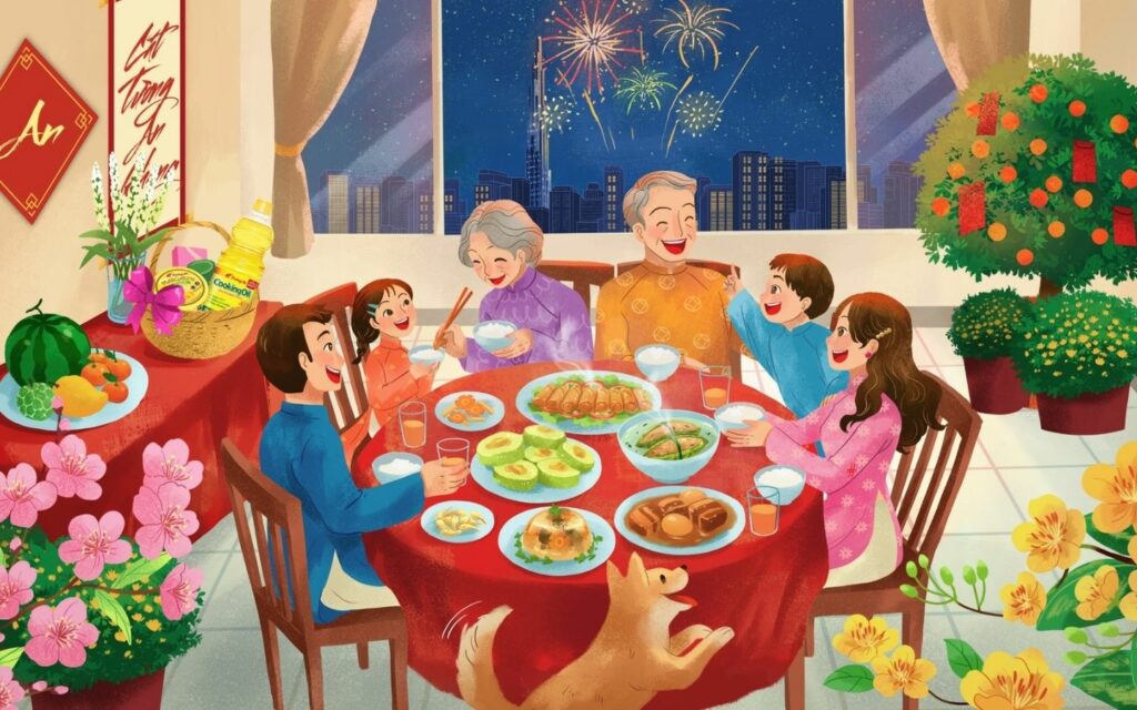 1000+ Background Tết Nguyên Đán 2025 đẹp nhất, miễn phí 57 background tet 56