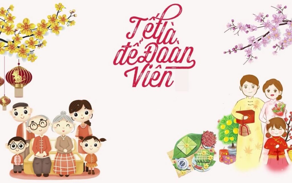1000+ Background Tết Nguyên Đán 2025 đẹp nhất, miễn phí 61 Background Tết gia đình đoàn viên