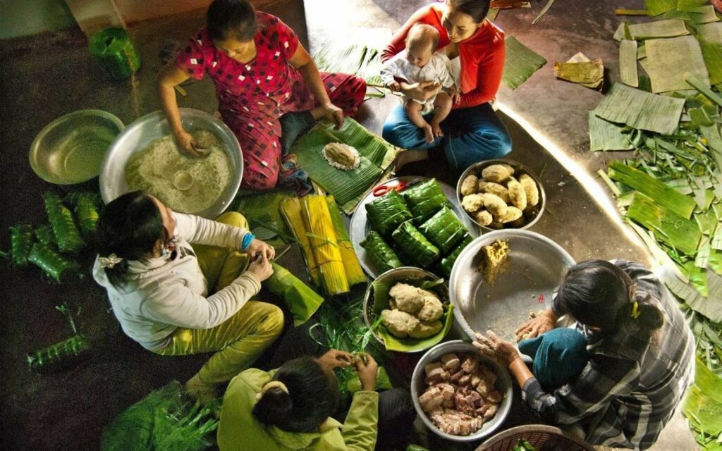 1000+ Background Tết Nguyên Đán 2025 đẹp nhất, miễn phí 81 Background làng quê ngày Tết