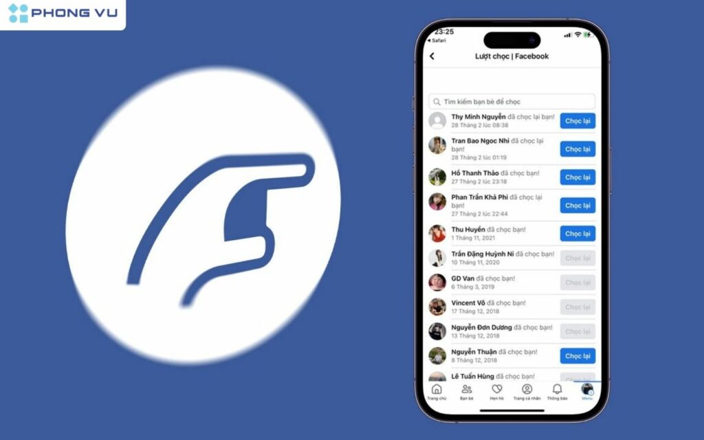 Chọc bạn bè trên Facebook thể hiện sự quan tâm của bạn với người đó