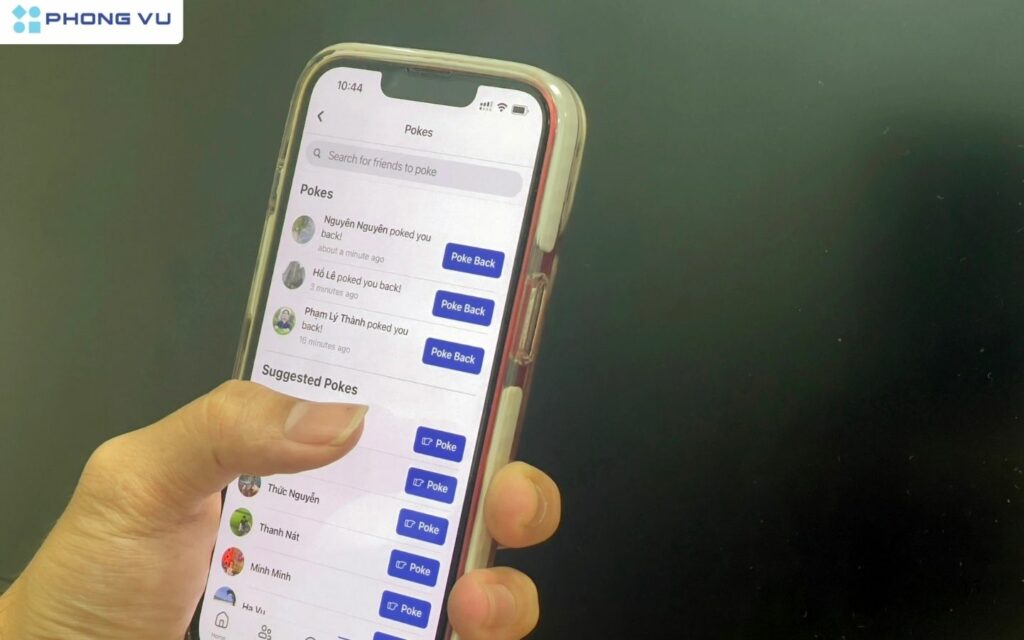 Bạn cần sử dụng tính năng Chọc một cách có chừng mực