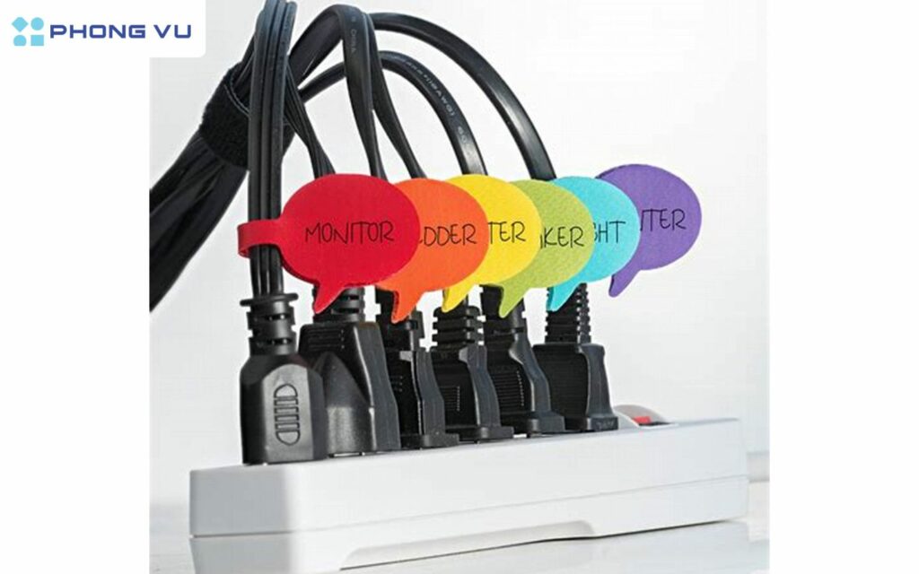 Sử dụng ghi chú để không nhầm lẫn các dây điện