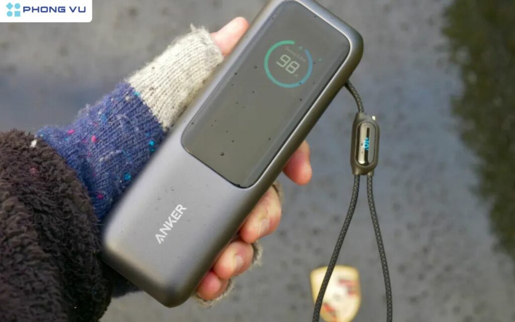 Pin dự phòng Anker sở hữu dung lượng lên đến 25.000 mAh