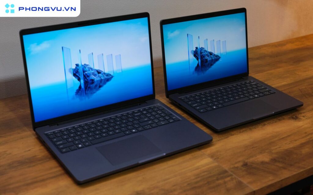 Dòng Dell Pro bao gồm ba phiên bản: Pro, Pro Premium và Pro Plus, với các kích thước màn hình 13 inch, 14 inch và 16 inch