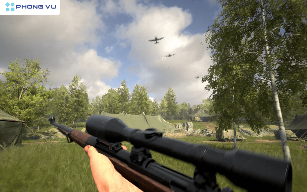 Epic tặng Free game bom tấn giá "1 củ", game thủ không nên bỏ qua 4 Hell Let Loose nổi bật với đồ họa chân thực và chi tiết, mang lại cho người chơi cảm giác như thực sự đang chiến đấu trên chiến trường Thế chiến II