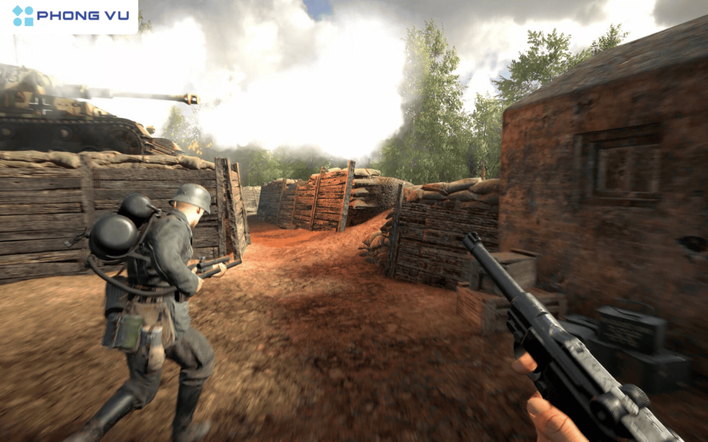 Epic tặng Free game bom tấn giá "1 củ", game thủ không nên bỏ qua 3 Hell Let Loose mang đến một trải nghiệm chiến đấu thực tế với các bối cảnh từ bãi biển Normandy đến sa mạc lạnh giá Nga