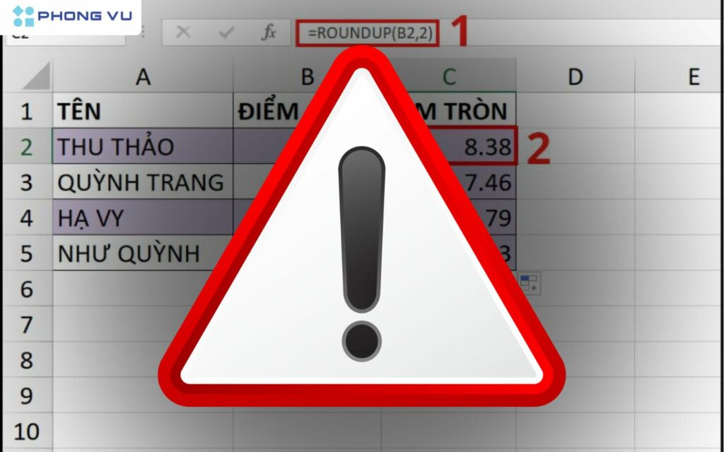 Hàm ROUND là một công cụ mạnh mẽ trong Excel, nhưng để sử dụng hiệu quả và tránh những sai sót không đáng có, bạn cần nắm rõ một số lưu ý quan trọng