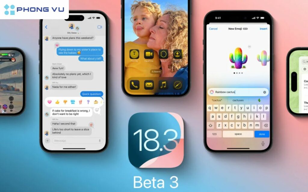 Thông tin chi tiết về bản cập nhật 18.3 beta 3