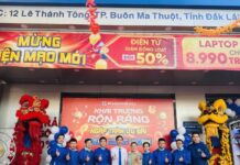 Khai trương Phong Vũ Daklak – Diện mạo mới đón Tết với nhiều ưu đãi hấp dẫn