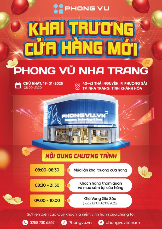 Chương trình khuyến mãi nổi bật tại Phong Vũ