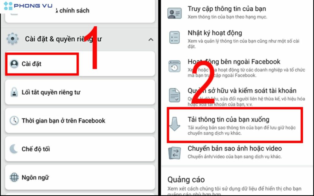5 cách khôi phục tin nhắn đã xóa trên Messenger đơn giản 3 Hướng dẫn chi tiết khôi phục tin nhắn đã xóa trên Messenger