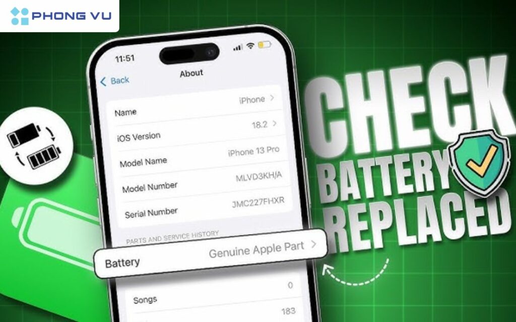 Bạn có thể xem thông tin về tình trạng pin của iPhone và tìm hiểu xem cách sử dụng phù hợp