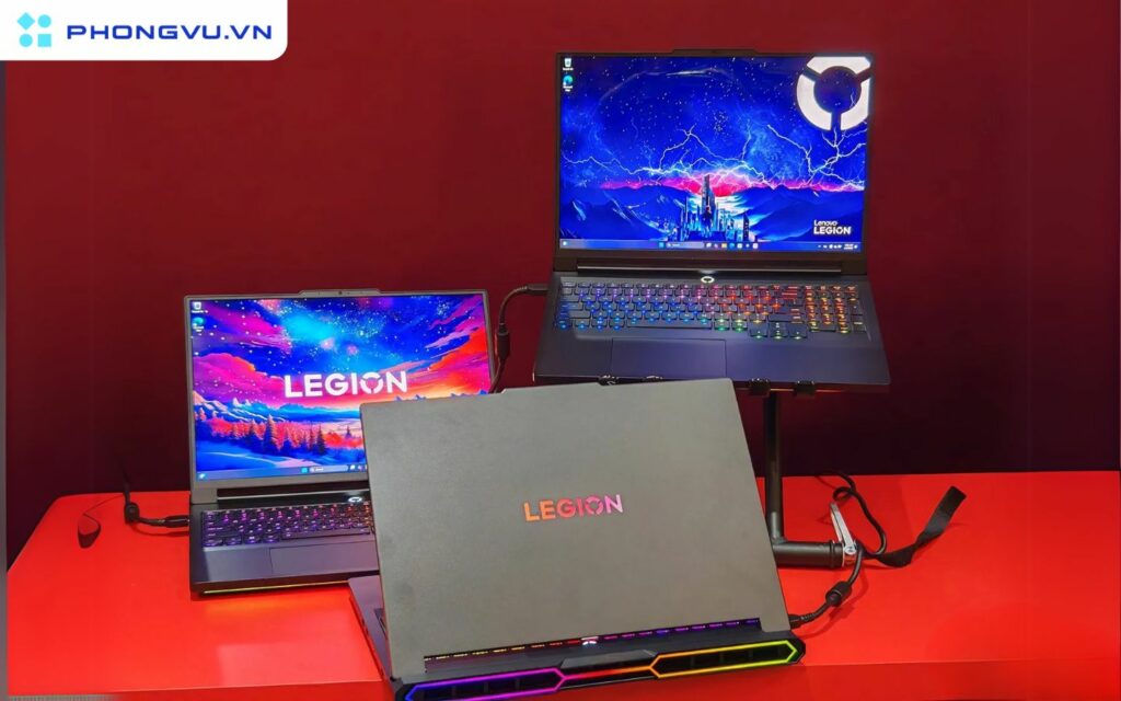  Lenovo Legion Pro 7i, Pro 5i, Pro 5 được trang bị chip Intel Core Ultra hoặc AMD Ryzen, GPU NVIDIA GeForce RTX, cùng hệ thống tản nhiệt Coldfront Hyper tiên tiến