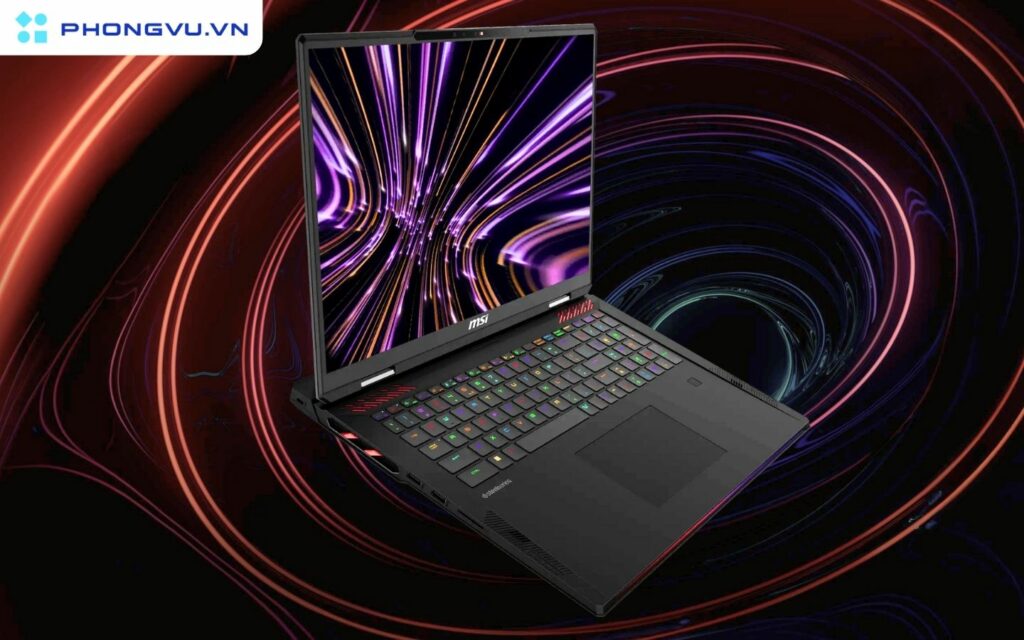 Laptop MSI Raider 18 HX được trang bị bộ xử lý Intel Core Ultra 9 285 HX thuộc dòng Arrow Lake-HX mới nhất