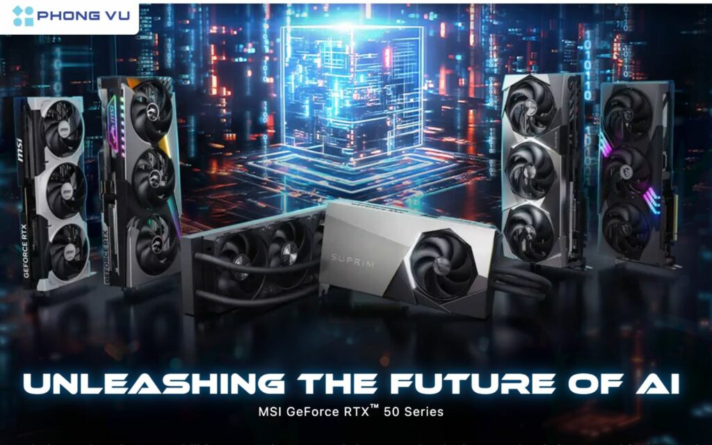 GeForce RTX 50 Series mang đến bước ngoặt cho game thủ và nhà sáng tạo nội dung