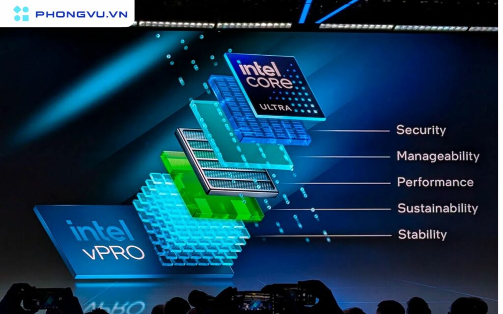 Intel Core Ultra 200V vPro là dòng chip dành riêng cho laptop doanh nghiệp