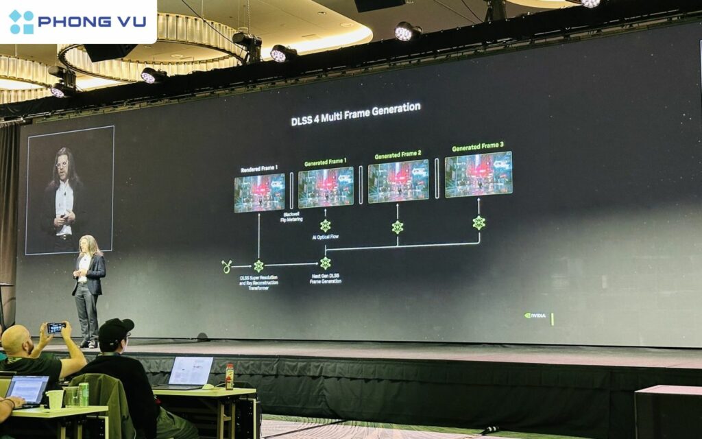 NVIDIA đặt mục tiêu DLSS MFG tạo 16 khung hình tương lai