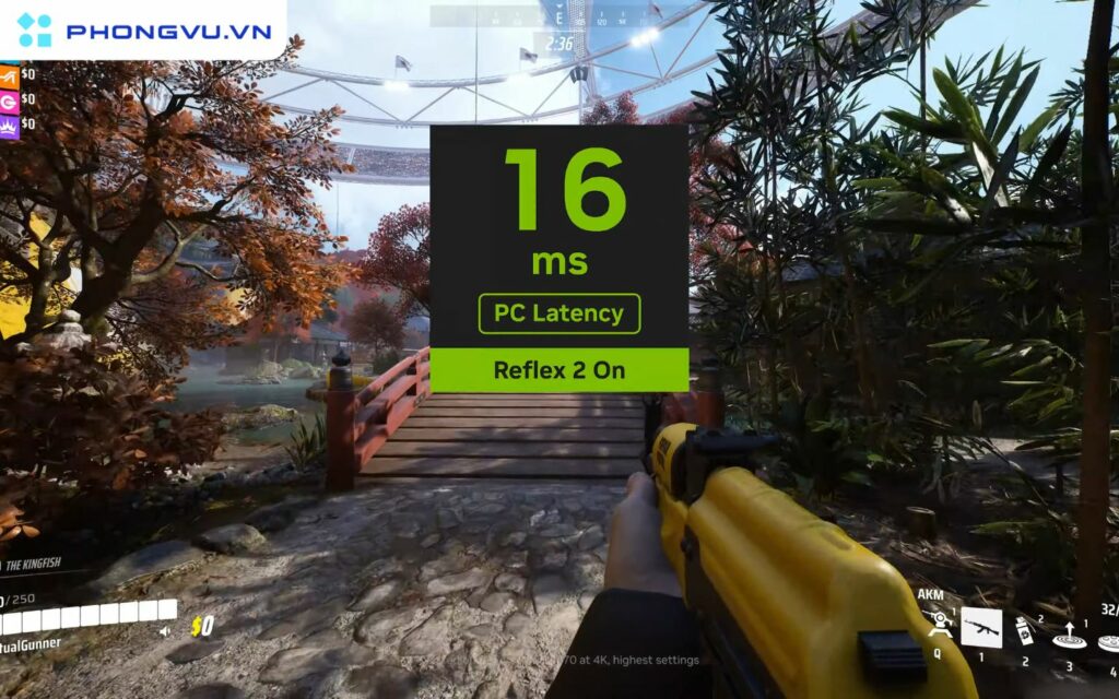 Công nghệ Reflex 2 (sẽ ra mắt sớm) giúp giảm độ trễ hệ thống, mang đến trải nghiệm chơi game mượt mà hơn