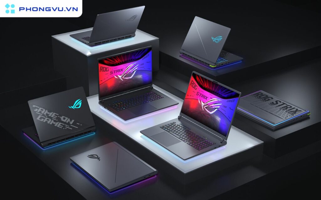 Năm 2025, ROG Strix Series được tái thiết kế hoàn toàn với hiệu năng mạnh mẽ, sẵn sàng thống trị thị trường eSports