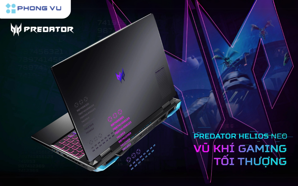 ACER Predator Helios Neo 16 là một chiếc laptop gaming đáng cân nhắc với sự kết hợp hoàn hảo giữa hiệu năng, hình ảnh và thiết kế