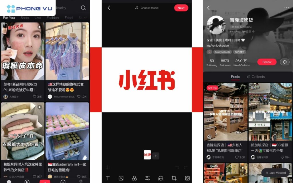 RedNote là gì? Cách tải, sử dụng mạng xã hội RedNote cực dễ 3 Bạn có thể khám phá nhiều nội dung khác nhau trên RedNote
