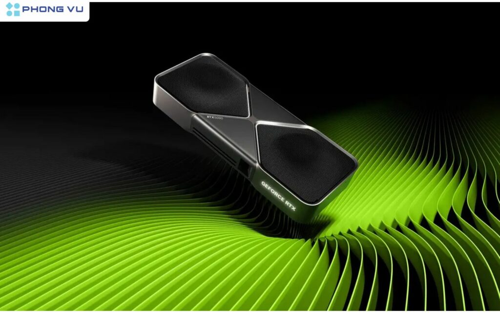 Nhân Tensor thế hệ thứ năm mang đến hiệu suất AI vượt trội, tối ưu hóa các tính năng như DLSS và các ứng dụng sáng tạo là các điểm nổi bật trên VGA RTX 5080 - 5090