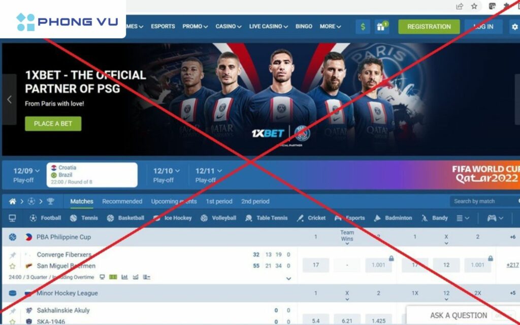 Số lượng website vi phạm tăng cao so với những năm trước