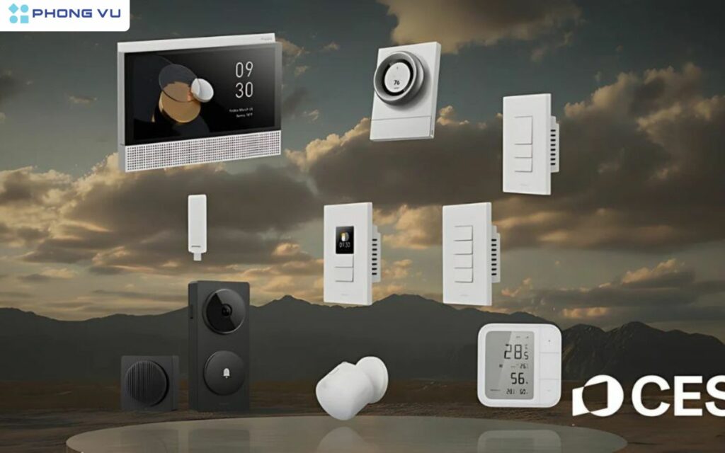 Các thiết bị công nghệ hiện đại được trang bị trong nhà thông minh