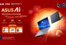 Nâng cấp laptop AI với giá ưu đãi từ “ASUS AI – Tiên phong công nghệ, xuân mới đột phá” tại Phong Vũ