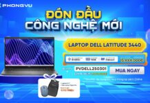 Mua Laptop Dell Latitude 3440 giảm giá đến 1 Triệu cùng bộ quà tặng hấp dẫn tại Phong Vũ Mua Laptop Dell Latitude 3440 giảm giá đến 1 Triệu cùng bộ quà tặng hấp dẫn tại Phong Vũ