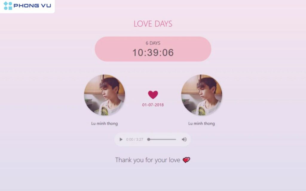 Lưu ý khi sử dụng app đếm ngày yêu trên điện thoại