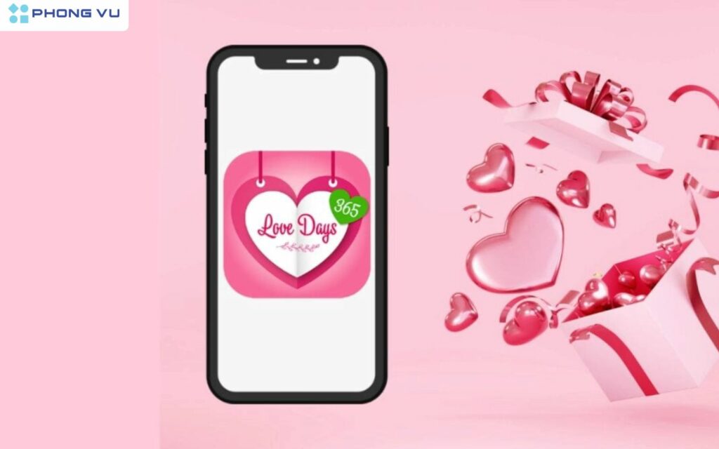 App  đếm ngày yêu cho điện thoại iPhone Love Days