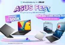Asus Fest: Cơ hội vàng để sở hữu Laptop Asus với ưu đãi giảm đến 500.000 đồng tại Phong Vũ Asus Fest: Cơ hội vàng để sở hữu Laptop Asus với ưu đãi giảm đến 500.000 đồng tại Phong Vũ