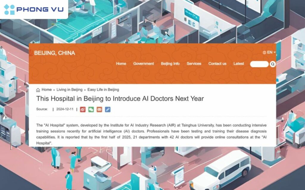 Liệu bệnh viện AI của Trung Quốc có làm nên kì tích