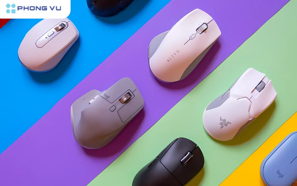 Sự thoải mái khi sử dụng chuột máy tính phụ thuộc rất lớn vào form cầm hay dáng chuột