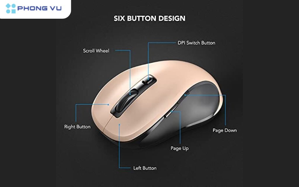 Nếu bạn là một game thủ, việc có nhiều nút bấm trên chuột sẽ giúp bạn truy cập các vật phẩm trong game nhanh hơn