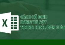 Chi tiết cách cố định dòng trong Excel mới nhất 2025