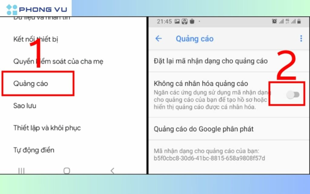 Tổng hợp cách xóa quảng cáo trên điện thoại chi tiết nhất 2025 4 Cách xóa quảng cáo trên điện thoại Android