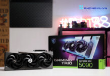 Đánh giá card đồ họa MSI RTX 5090 32G GAMING TRIO OC
