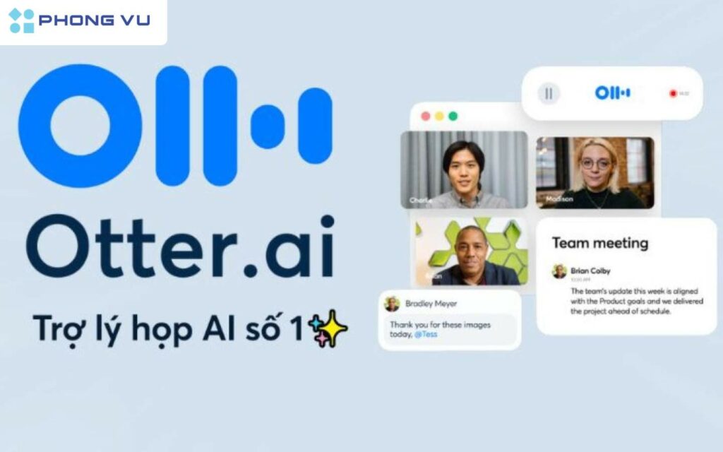 Ứng dụng Otter AI.
