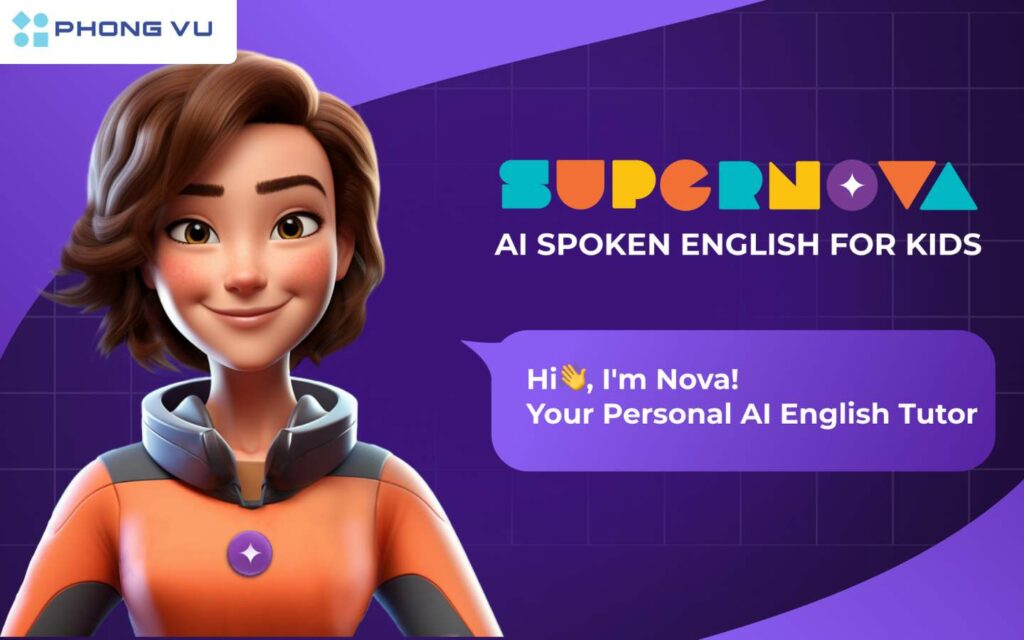 Supernova AI – Trợ lý luyện nói tiếng Anh.