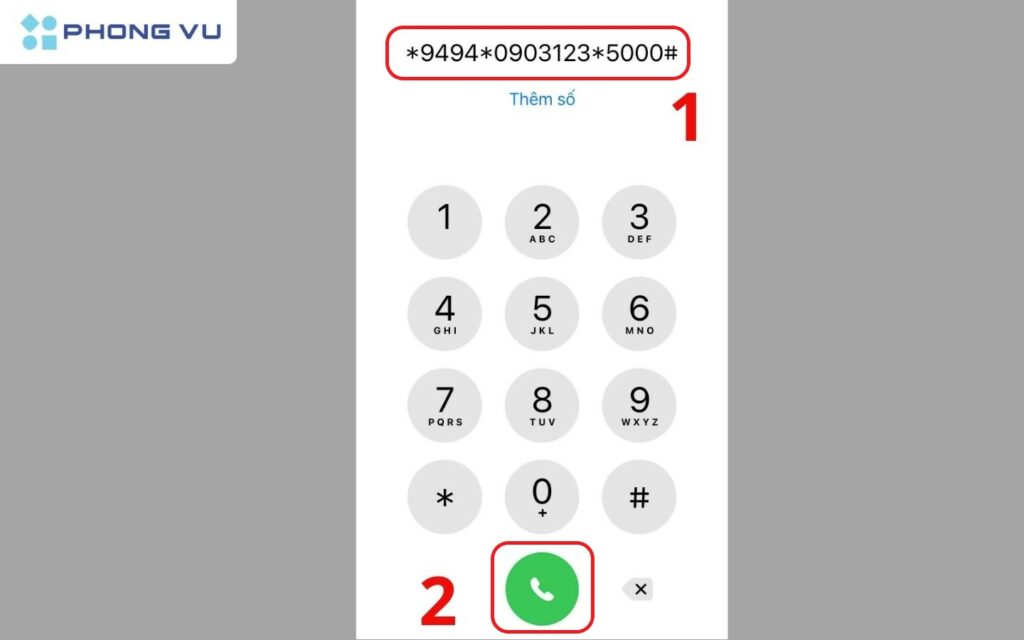 Chuyển tiền MobiFone qua đầu số 9494