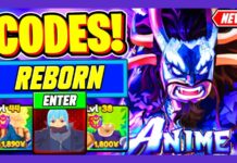 Full code Anime Reborn 11/2025 update 5.0 còn hạn và cách nhập
