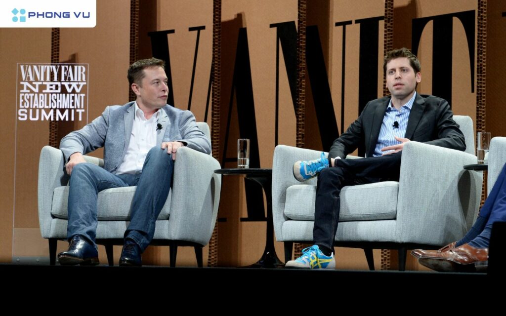 Elon Musk và Sam Altman