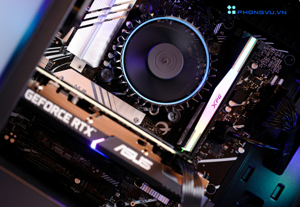 Đánh giá PC Gaming Apollo M003 - Sự lựa chọn "quốc dân" cho game thủ năm 2025 3 Asus GeForce RTX 3060 12GB là điểm nhấn quan trọng nhất của Apollo M003