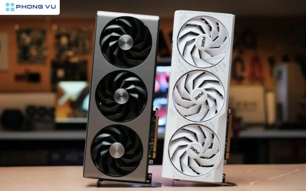 Khi so sánh với AMD Radeon RX 7800 XT, RTX 5070 Ti có lợi thế về công nghệ Ray Tracing và DLSS.